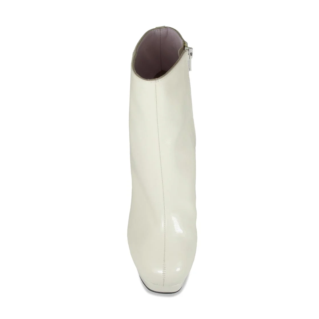 Ronda: Cream Patent Leather - Image 4