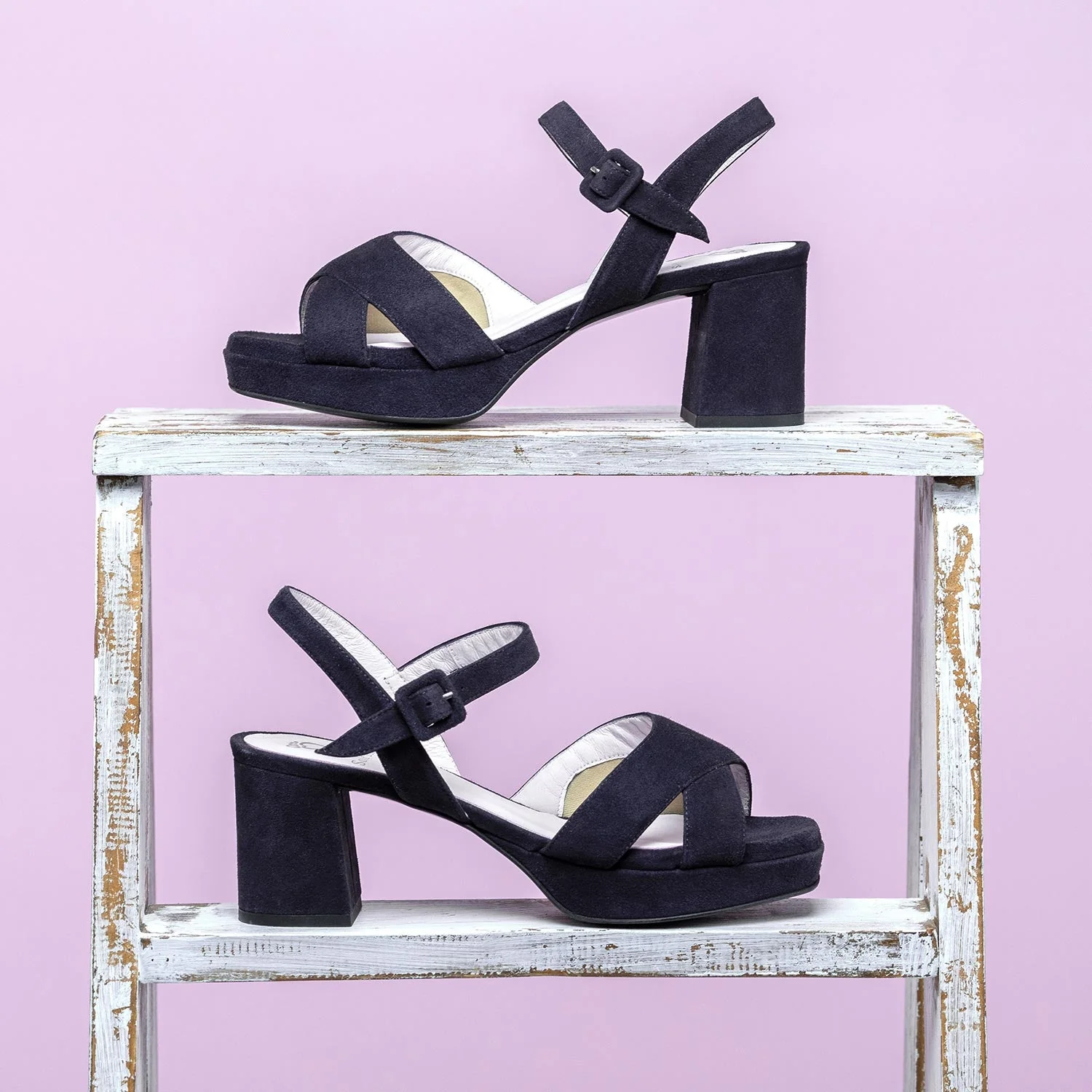 Ronnie: Navy Suede - Image 5