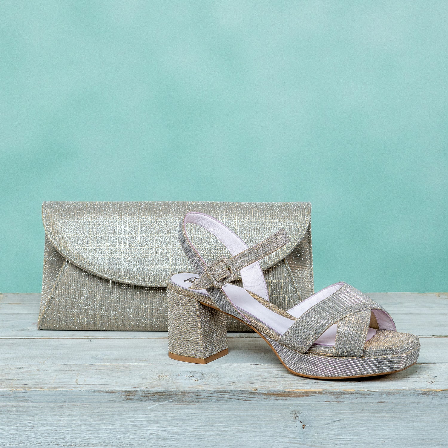 Ronnie: Taupe Glitter - Image 6