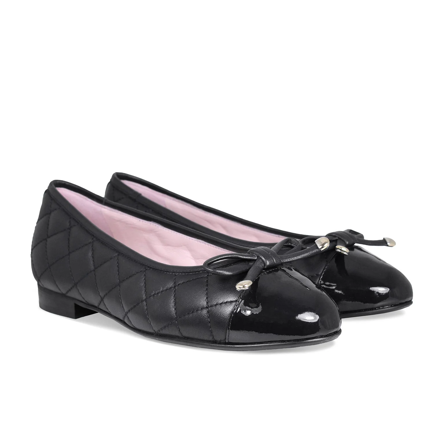 Royal: Black Quilted Leather & Patent - Image 6