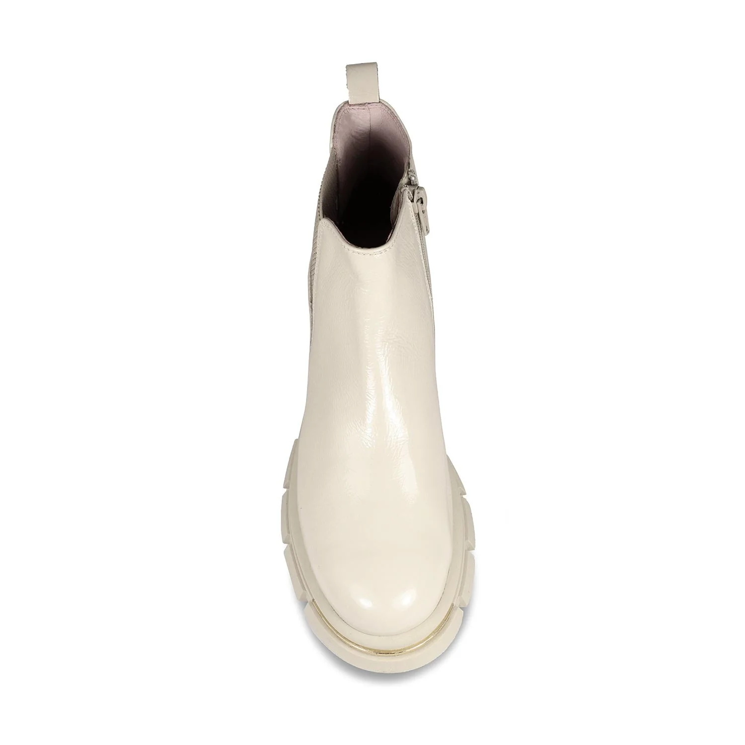 Runway: Cream Patent Leather - Image 3