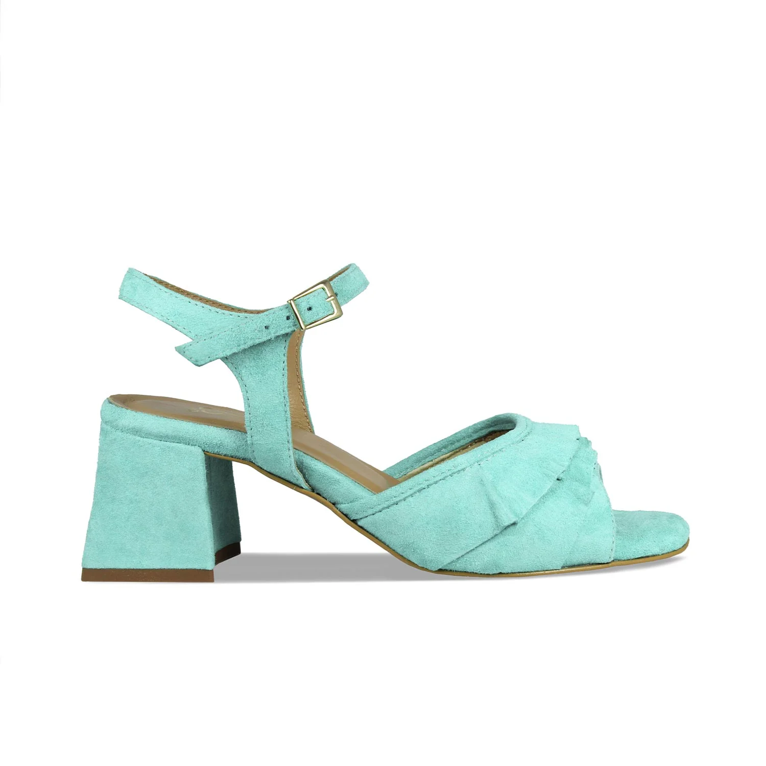 Sadie: Aqua Suede