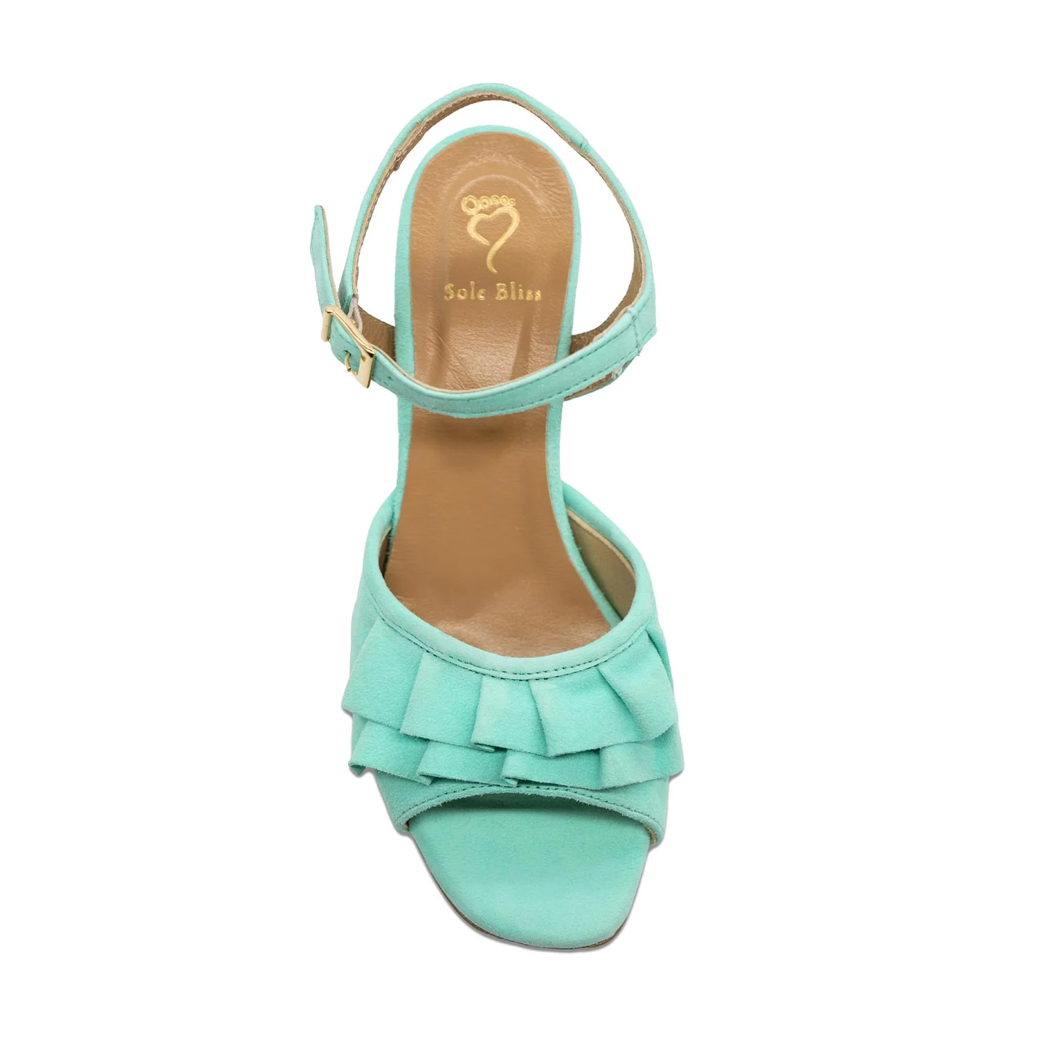 Sadie: Aqua Suede - Image 3