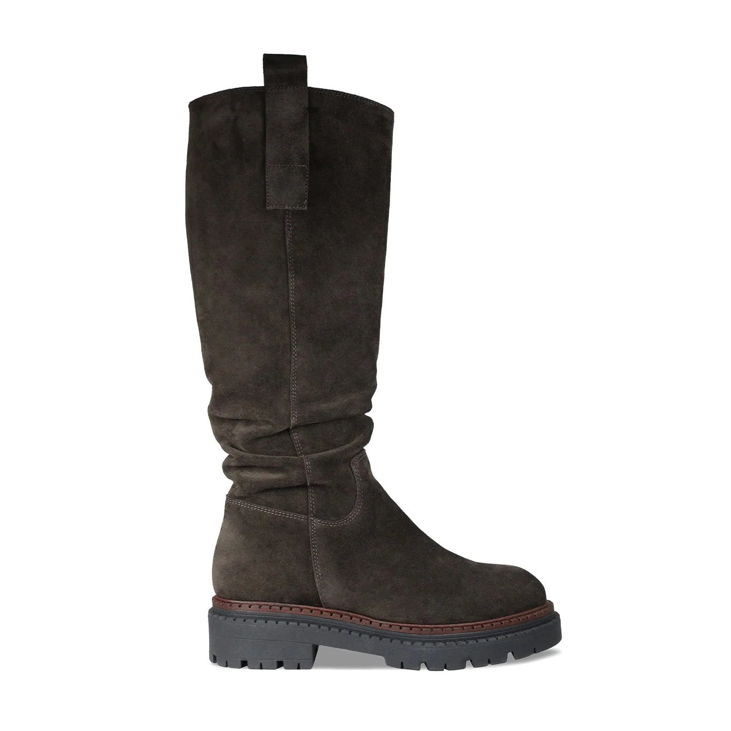 Sloane: Chocolate Brown Suede