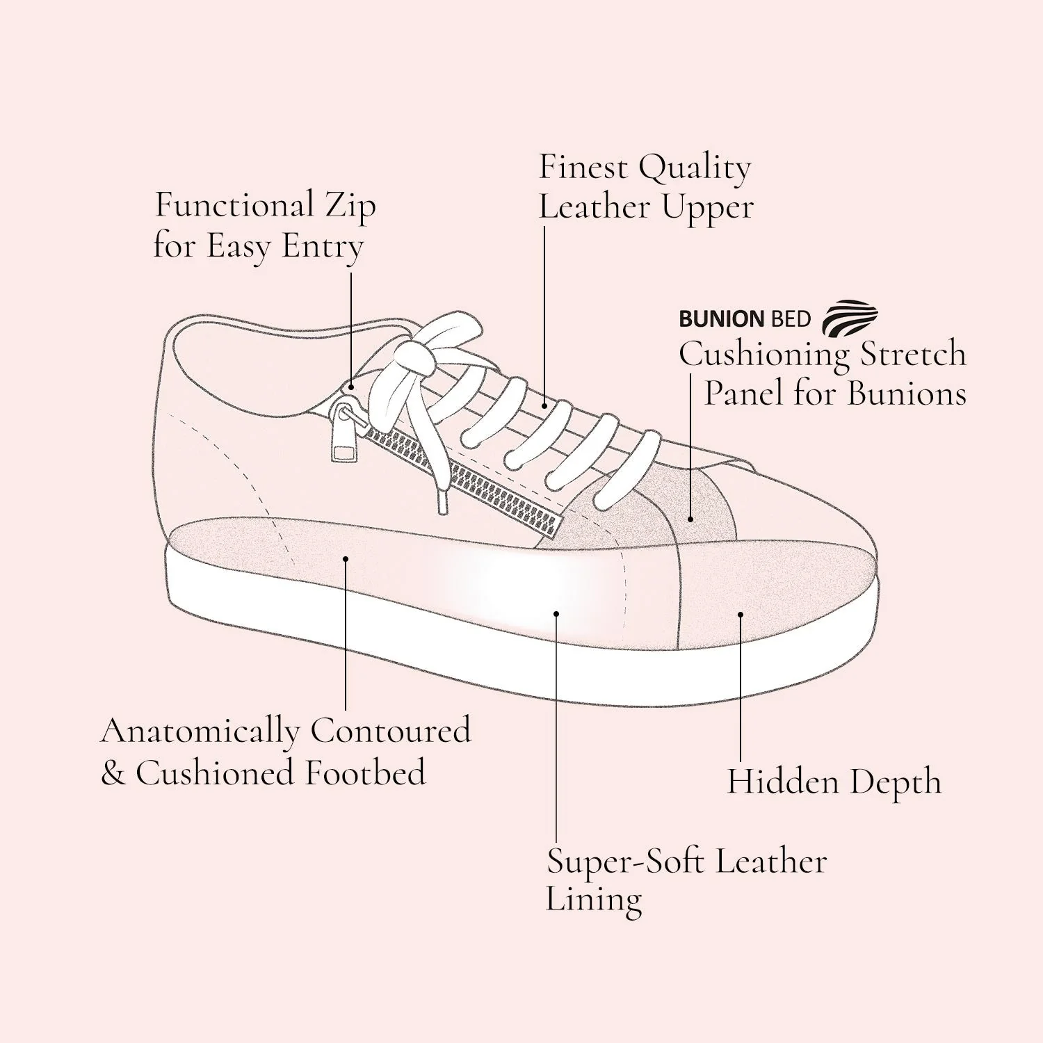 Starlight: Pale Taupe Leather & Suede - Image 5