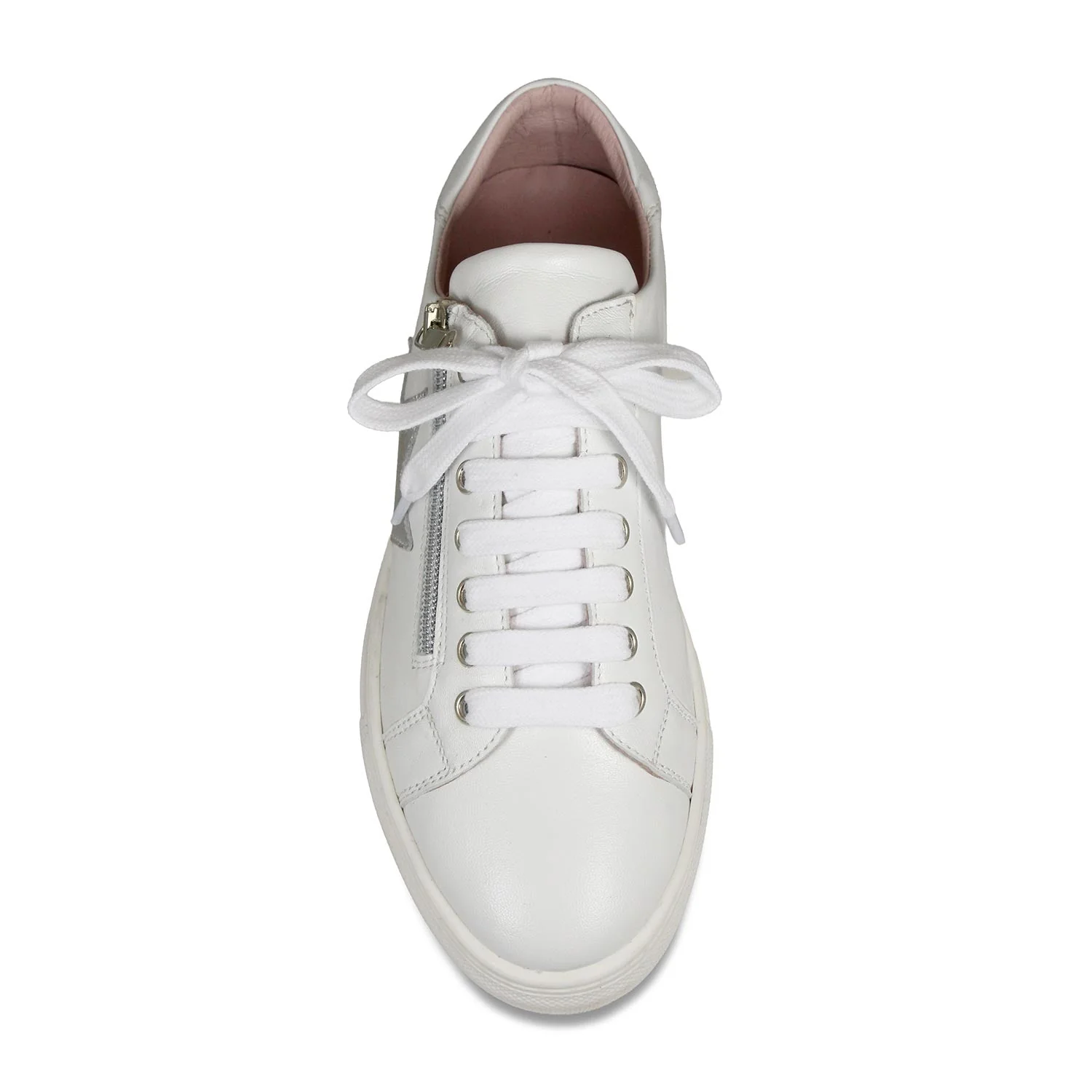 Starlight: White Leather & Silver - Image 4