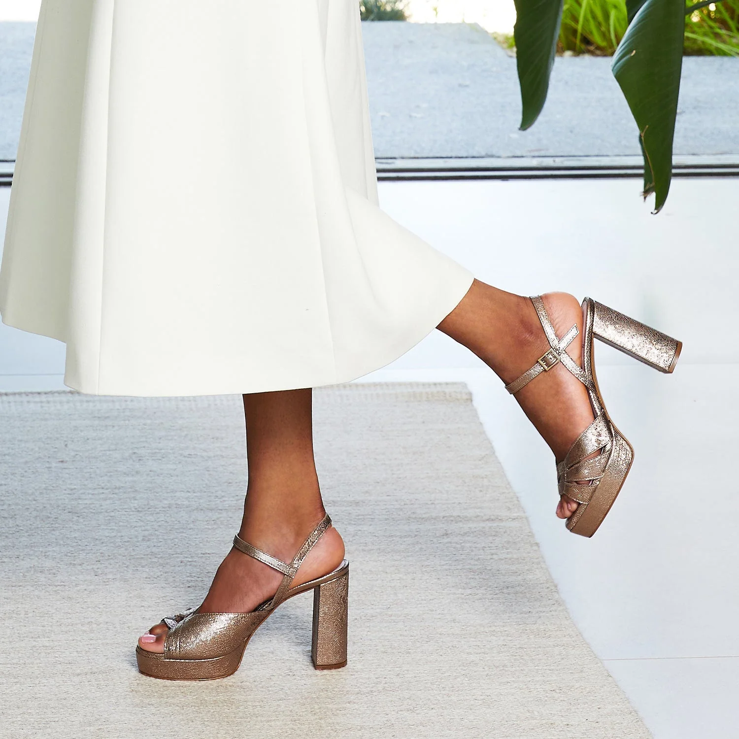 Stephanie: Metallic Taupe - Image 4