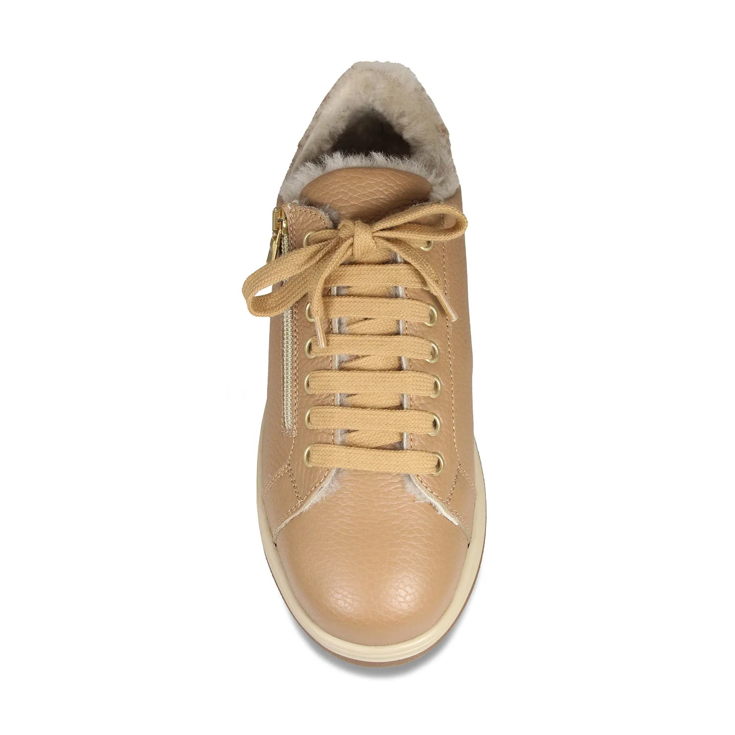 Summit: Caramel Leather & Shearling - Image 3