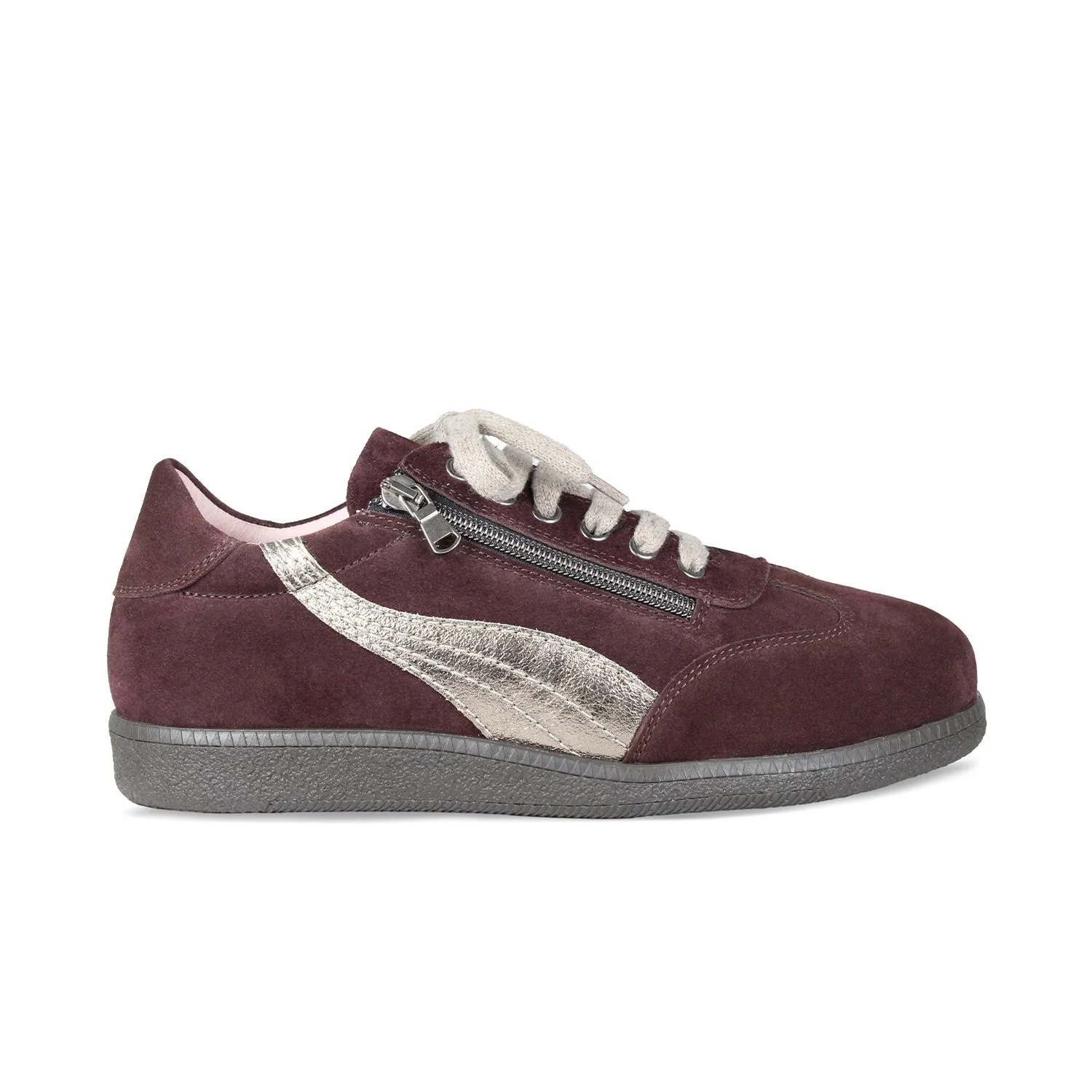 Swirl: Plum Suede