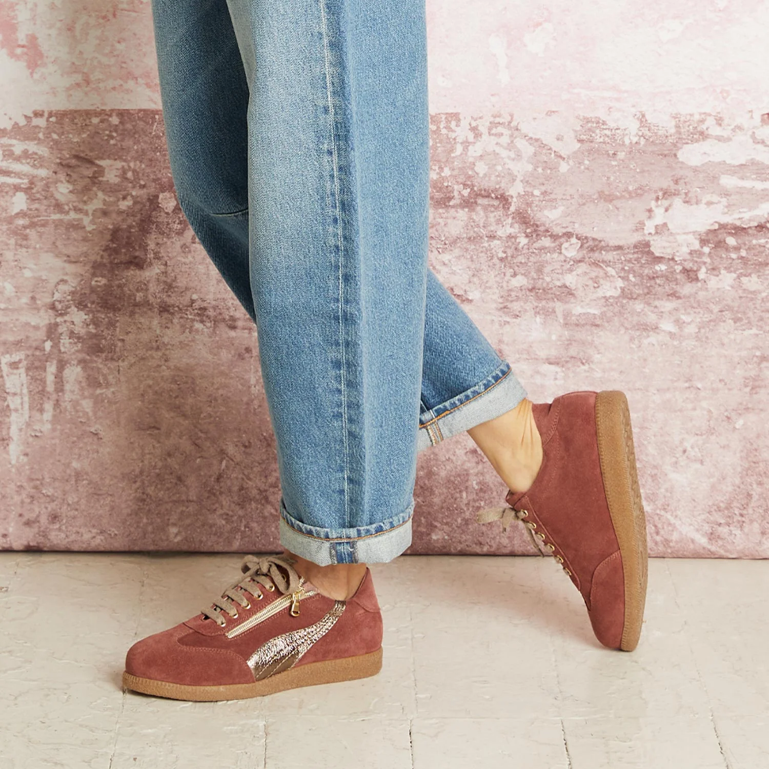 Swirl: Rose Suede - Image 2