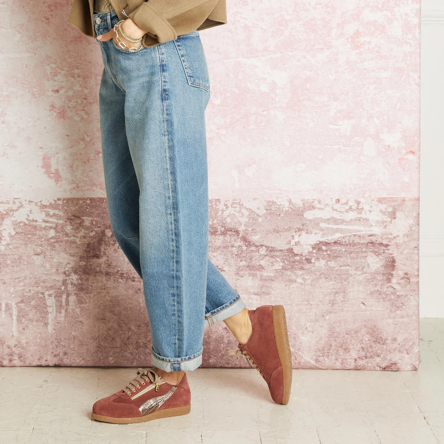Swirl: Rose Suede - Image 4