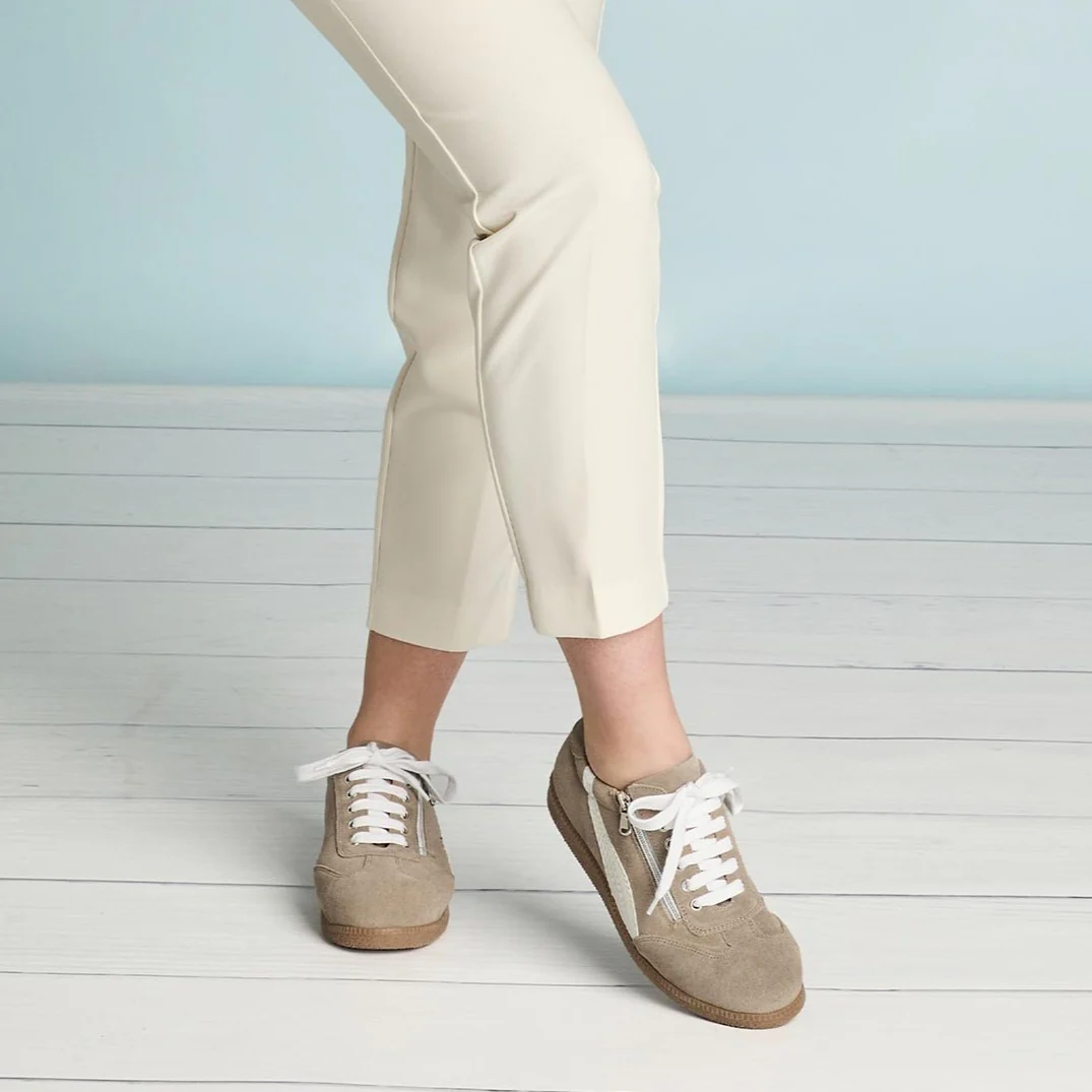 Swirl: Taupe Suede - Image 4