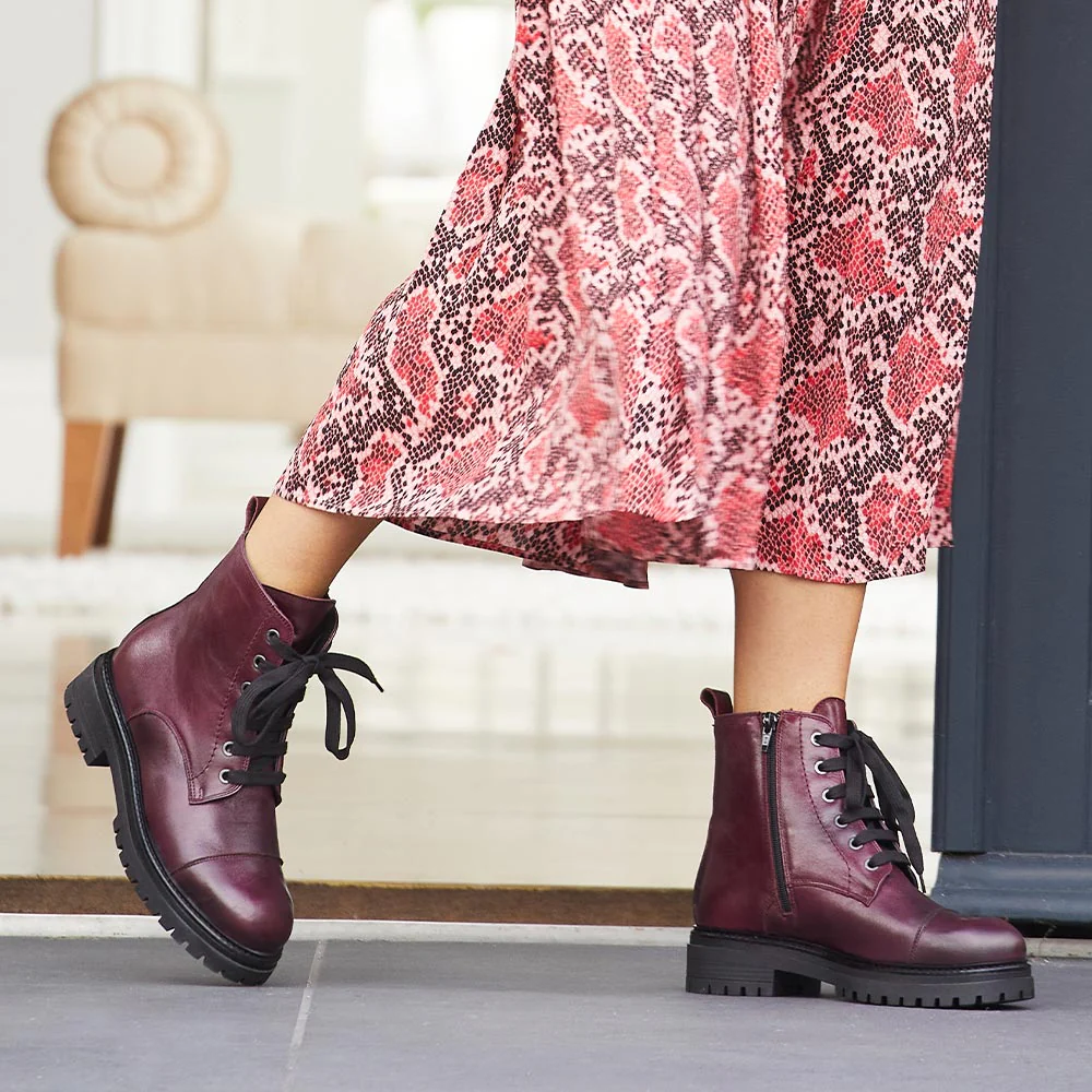 Tread: Plum Leather - Image 4