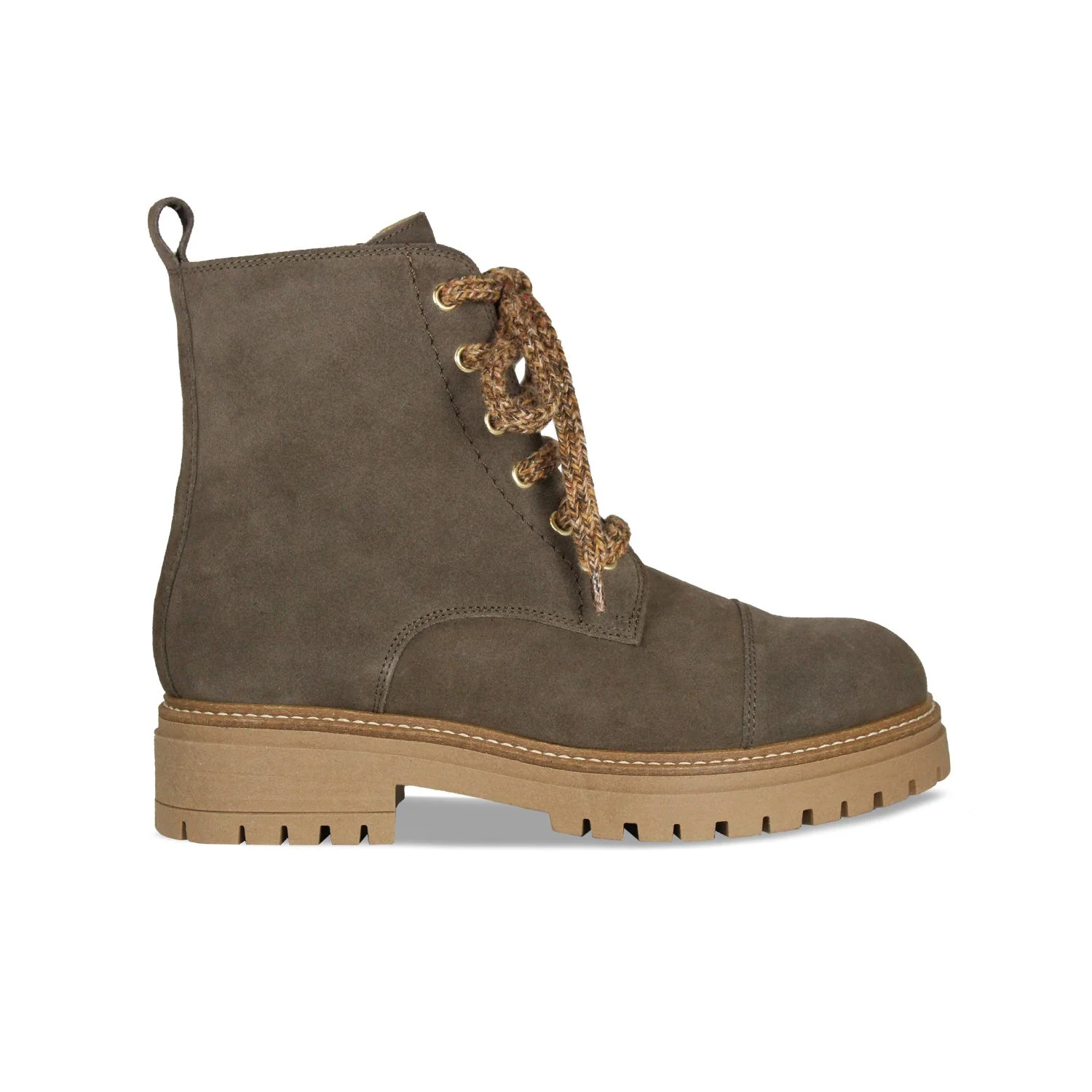 Tread: Taupe Suede