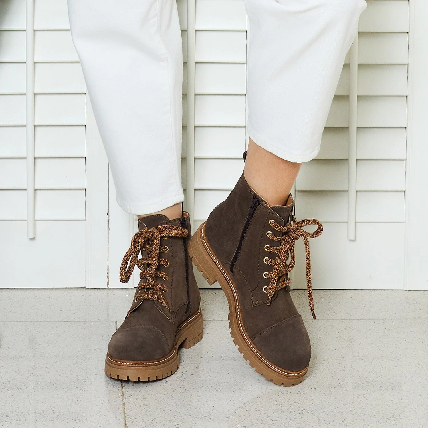 Tread: Taupe Suede - Image 2
