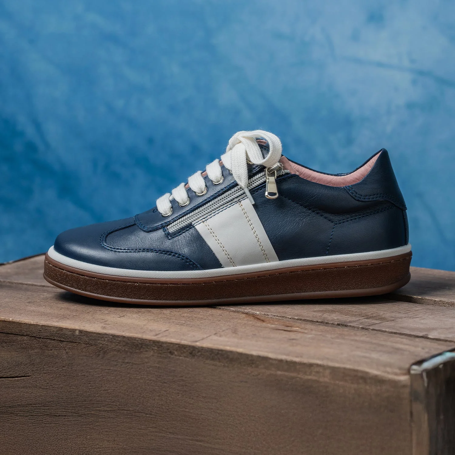 Uptown: Navy Leather - Image 2