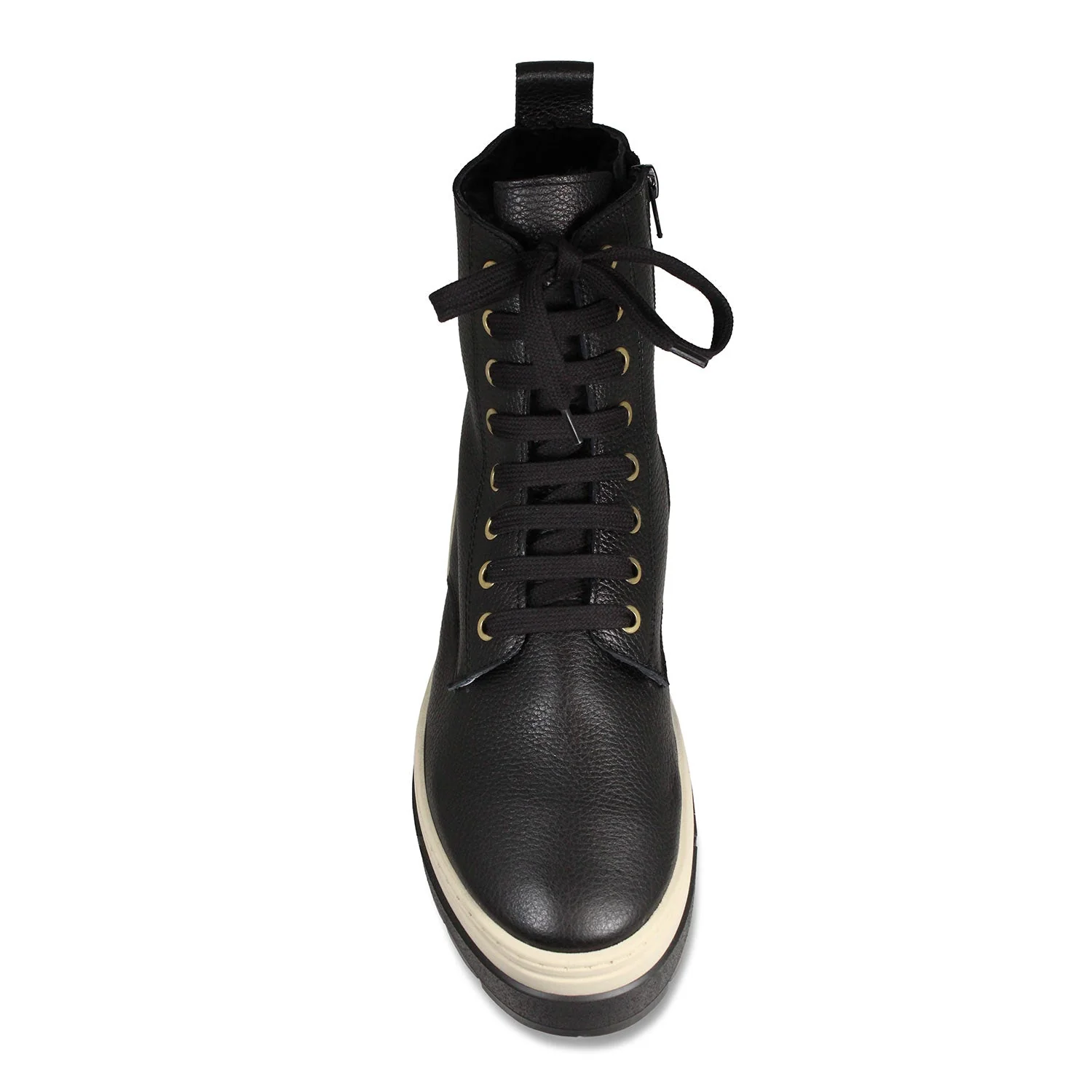 Venture: Black Leather & Shearling - Image 5
