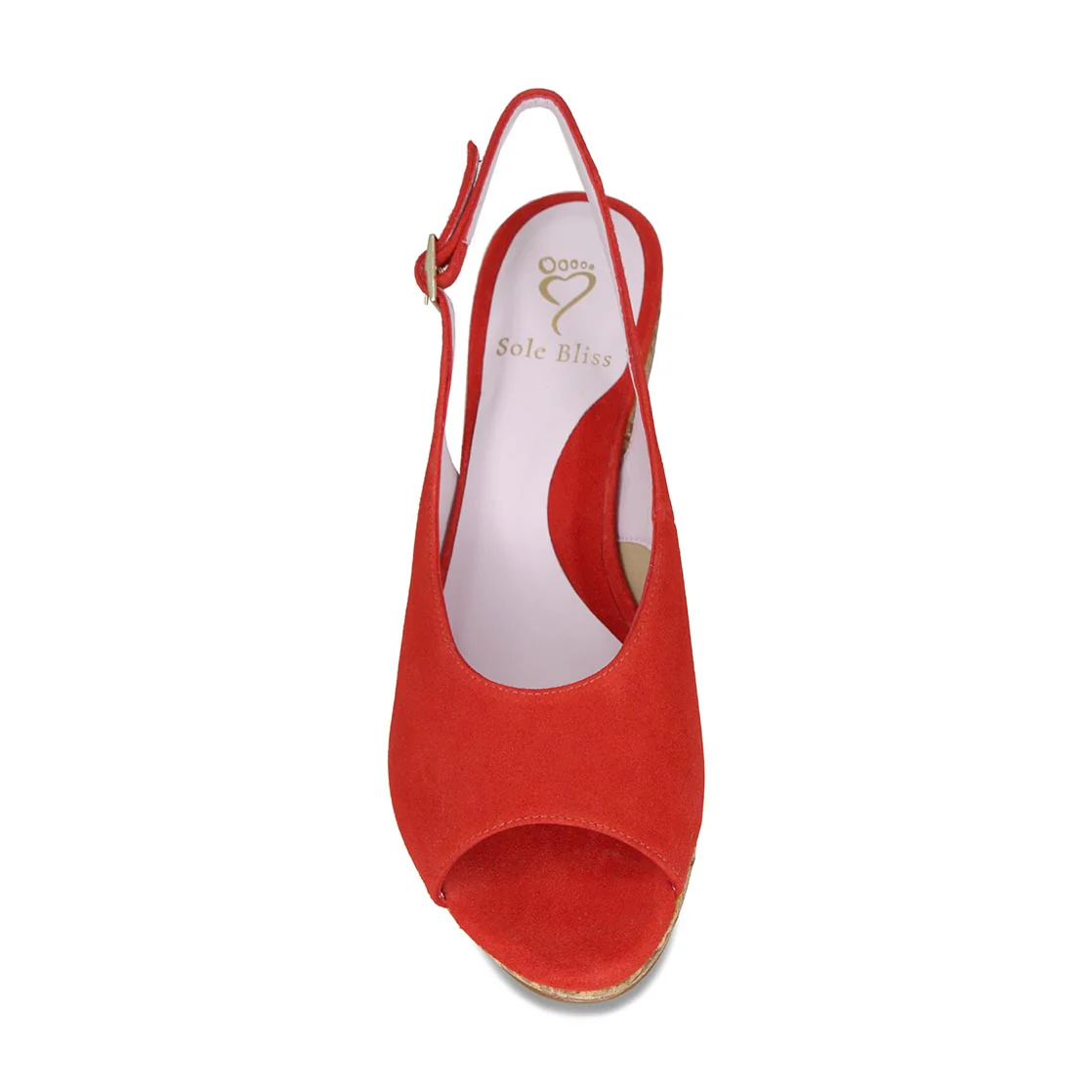 Zena: Coral Red Suede - Image 4